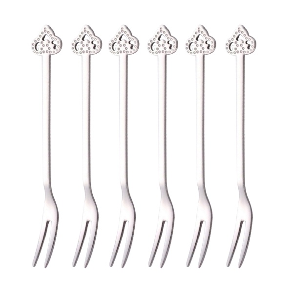 Вилка для торта 6 шт 16,8 см Замок