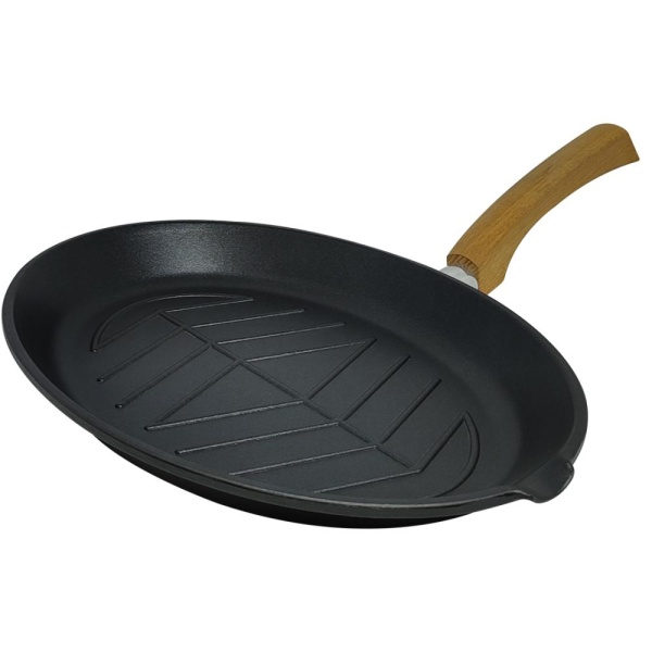 Сковорода овальная антипригарная 36см Yatra