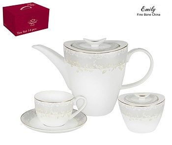 Сервиз чайный 14 предметов Венок