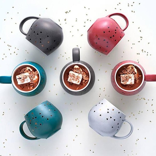 Кружка темно-серая 0,45л. Arlo