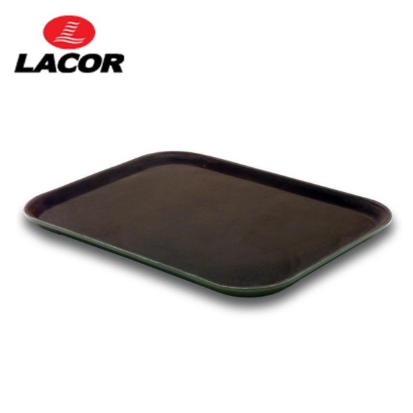 Поднос прямоугольный 36*46см коричневый