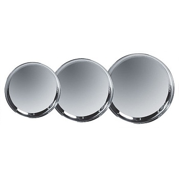 Поднос круглый стальной 30см.