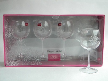 Рюмка 470мл. 4шт Ballon Happy Cristal