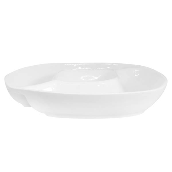 Менажница 3 отделения 27см. квадратный