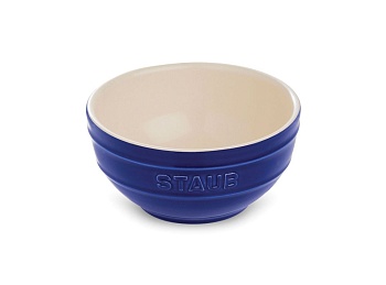 Салатник 17см. керамический, темно-синий