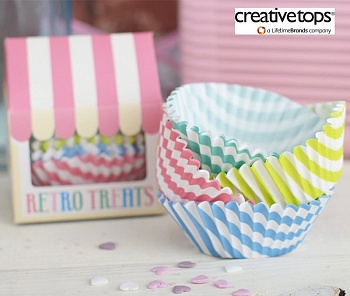 Корзинка для кекса 100шт Retro Treans Корзинка для кекса 100шт Retro Treans