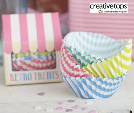Корзинка для кекса 100шт Retro Treans