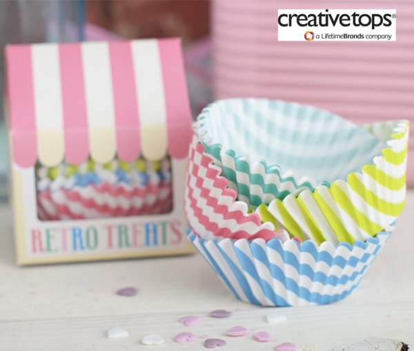 Корзинка для кекса 100шт Retro Treans