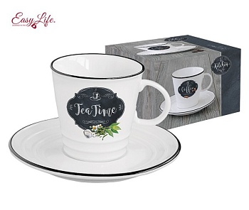 Чайная пара 300мл. 2 предмета Retro