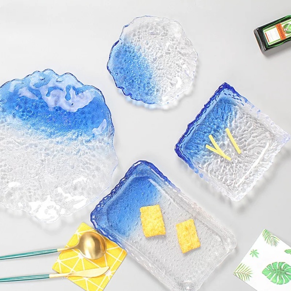 Блюдо 23*15см Голубое Небо