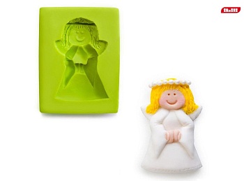 Форма для мастики 3D 9*6см. Ангел. I