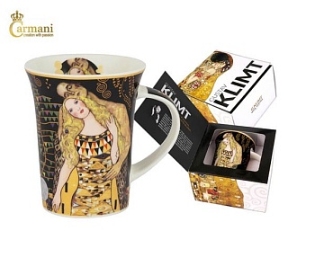 Кружка 350мл. Адам и Ева, Климт