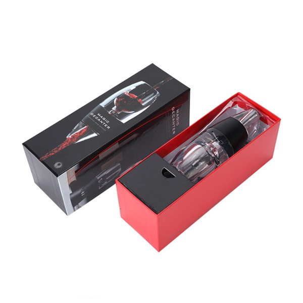 Аэратор для вина, пластиковый с подставкой 14,5см