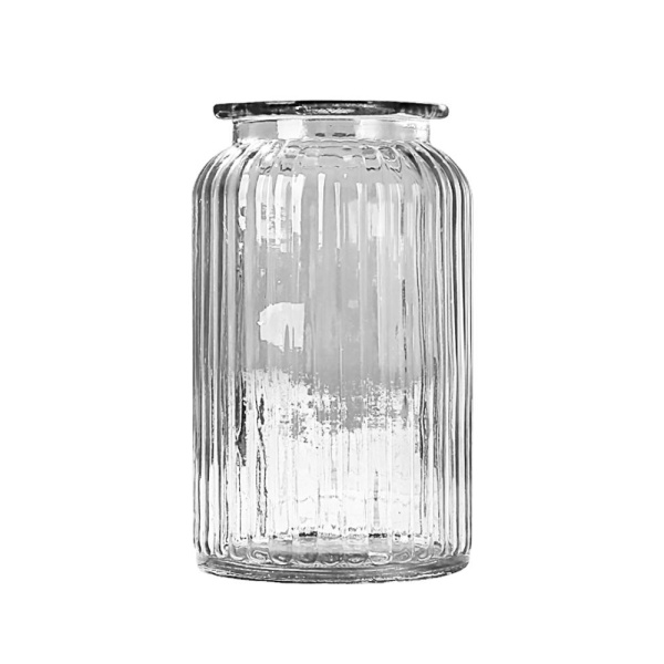Ваза 14,5см, прозрачная  Jar