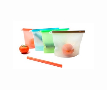 Пакет для продуктов силикон 24*20,5см. 1500мл.