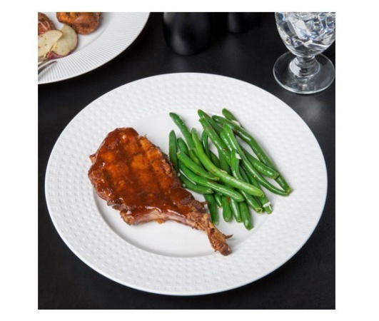 Тарелка 28см. Satinique