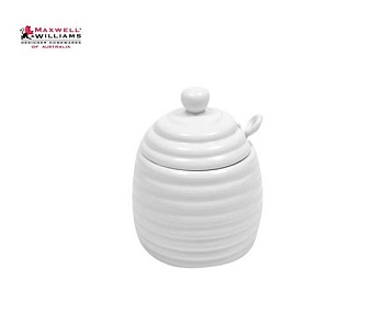 Баночка для меда 250мл. Белая коллекция