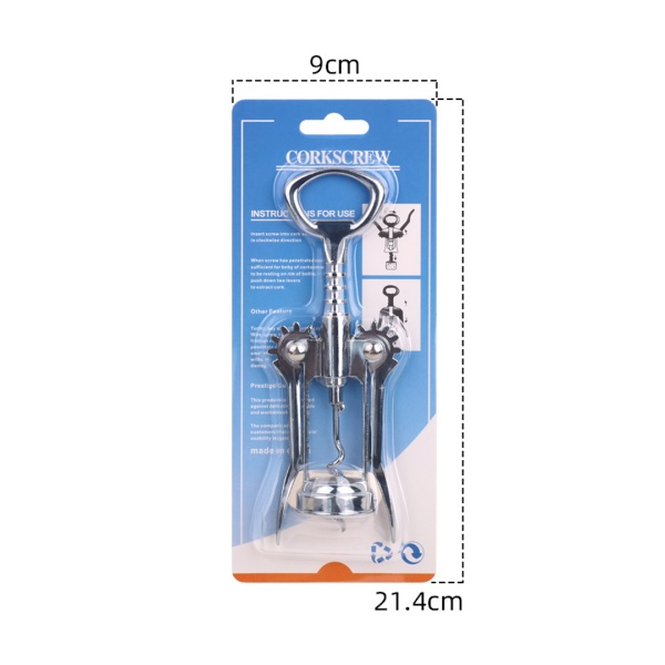 Штопор 16,6см стальной