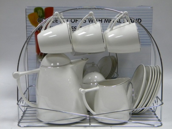 Набор кофейный 15 предметов 6 персон 150мл. Kilimanjaro Platinum