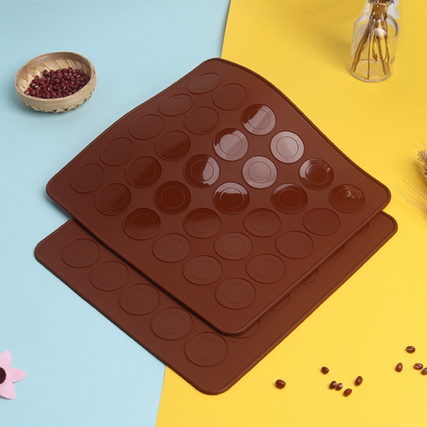 Коврик для макарон 30 ячеек 26*26см