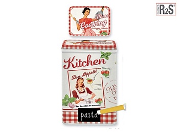 Банка 12,5*9*17,5см. Vintage Tomato