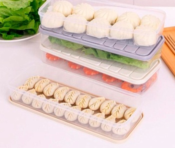 Контейнер пластик, 28*11*5см. бежевый