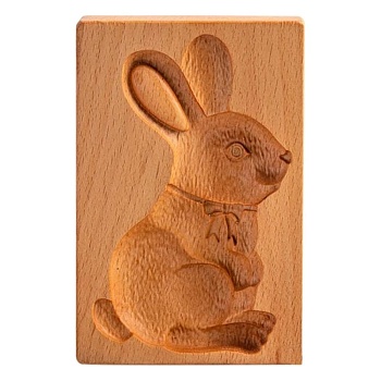 Пряничная доска 13*8*2см дерево, Заяц