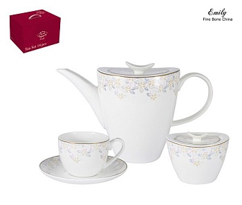 Сервиз чайный 14 предметов Перламутр