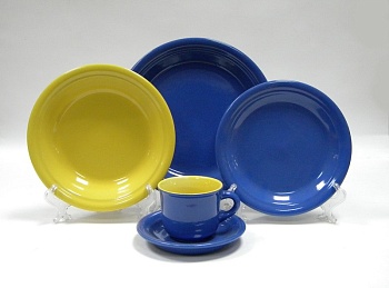 Сервиз столовый 30 предметов 6 персон Blue & Yellow V