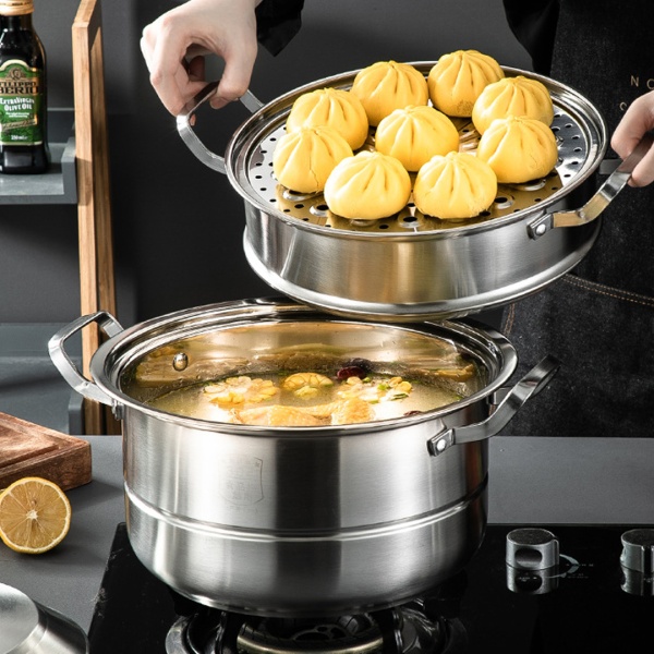 Мантоварка 32см 2 яруса+2 вкладыша Enjoy