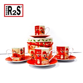 Кофейные чашки 4 персоны Tea Time