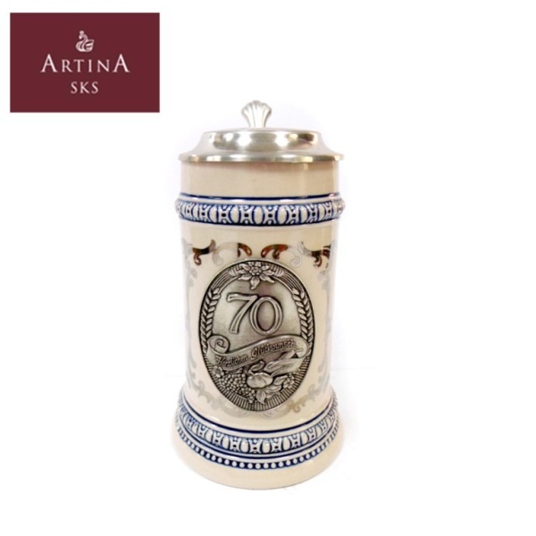 Кружка пивная 0,5л 70 лет