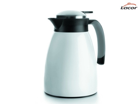 Термос-чайник 1л. белый L