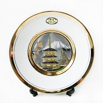 Тарелка 20см. Пагода