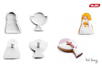 Резак для печенья 2шт Крещение