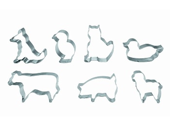 Форма для печенья 7пр Животные