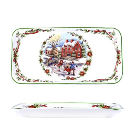 Блюдо 29,5*15,5 см Winter Wonderland