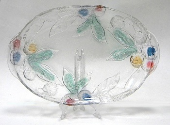 Блюдо овальное 40см. цветное Chataignier