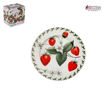 Тарелка 20см. Земляника