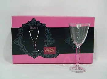 Рюмка 4шт 250мл. Baroc Pink