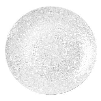 Блюдо 36см. белое, Элеганс