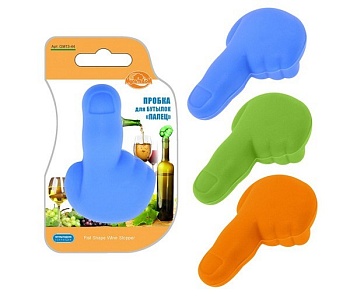 Пробка для бутылки, силикон Палец