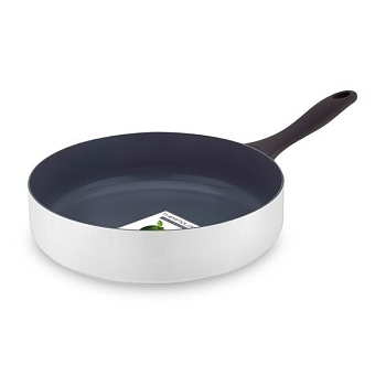 Сковорода 24см. высокая Kyoto White