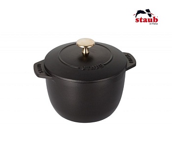Кокот для риса 16см. 1,5л. черный