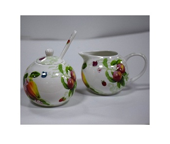 Набор сахарница, молочник Les Fruits Botaniques