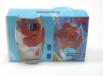 Стакан 350мл. 2шт Н-В Petale Ciel