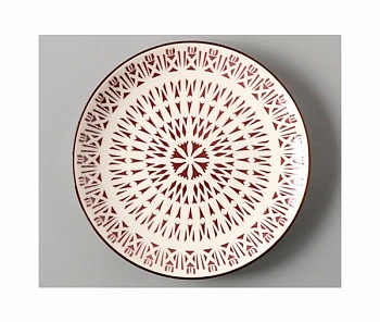 Тарелка 20см. керамическая, Солнце