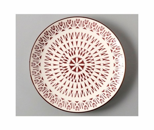 Тарелка 20см. керамическая, Солнце