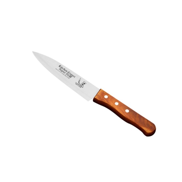Нож для повара 15см. деревянная ручка