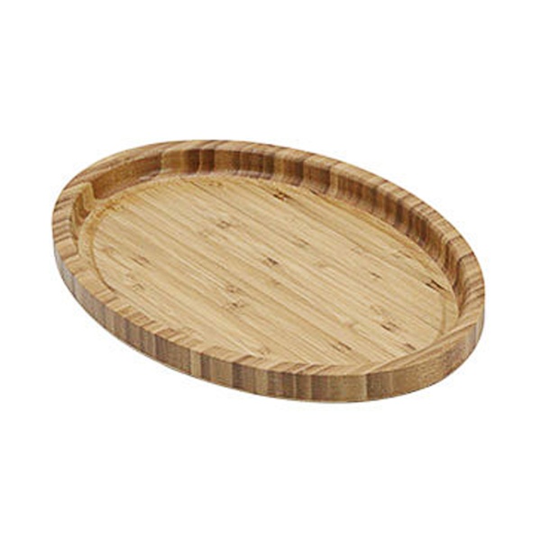 Блюдо бамбуковое овальное 40*30*2,5см